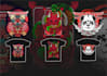 draw japanese oni and other mascot logo