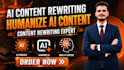 do ai content editing and ai proofreading humanize ai content