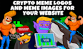 create crypto meme token logo