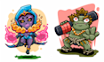 create cartoon mascot character design