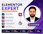 be your elementor expert for your wordpress website
