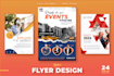 design professional flyer, brochure, poster, banner