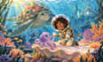 create ai children story book illustrations and book covers