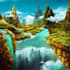 do 3d game environment assests props texturing 3d art blender