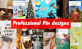 create pinterest pins with SEO optimized boards