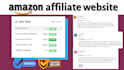 build amazon affiliate marketing website for earn money online