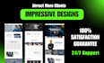 design, redesign, and migrate, any wordpress website using elementor