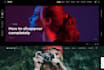 build photography, videography, and drone website with online booking