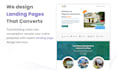 create a wordpress landing for your product or service