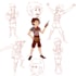 design your character and model sheet