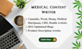 write SEO optimized articles cannabis weed marijuana health