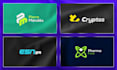 do health fitness, gym trainer, workout, body fit modern logo