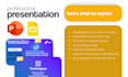 make a professional microsoft powerpoint presentation
