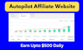 create highly profitable amazon affiliate autopilot website