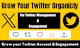 do organic twitter marketing to increase your account