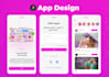 create mobile app design website and app UI UX design in figma