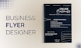 be a professional flyer or brochure designer for your business