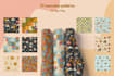create groovy seamless pattern