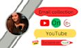 compile a list of email addresses for youtube influencer