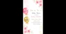 make baby shower invitation videos
