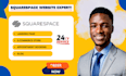 edit squarespace website design square online store SEO optimization redesign