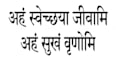 translate a tattoo in sanskrit