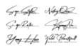 design handwriting, scripted, signature, cursive, handwritten logo