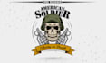 design skull, military, tactical logo badge patch for you