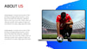 redesign modern sports power point presentation