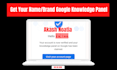 get a perfect google knowledge panel