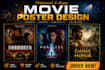 do movie poster design in 24hr