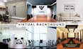 design a google meet and zoom virtual background