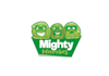 design pretty cool mighty microbe logo
