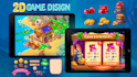design professional game UI and assets for mobile game