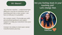 help you transition out of teaching