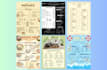 design aesthetic and creative food menu