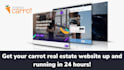 develop investor carrot website with SEO optimization