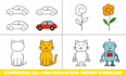 design 100 pages how to draw for your amazon KDP