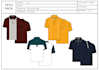 provide polo shirt design as your requirements