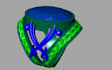 create stunning 3d jewelry design for 3d print