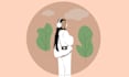create a 2d flat illustrations for your website