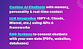 develop ai chatgpt mobile app or website ai saas app, ai chatbot