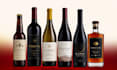 do wine, beer, whiskey, vodka, gin bottle label and packaging design