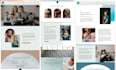 create a innovative and stunning wordpress website