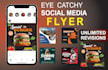 design business, company and product flyers