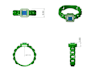 make anu 3d diamond ring with high quality