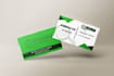double sided business card , print ready pdf and jpeg files