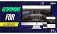 convert PSD, xd, or figma to responsive HTML, CSS with bootstrap or tailwind