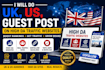 do uk,us,guest post on high da traffic websites