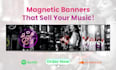 design a great soundcloud or spotify banner for your profile